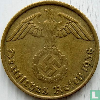 Deutsches Reich 10 Reichspfennig 1938 (E) - Bild 1