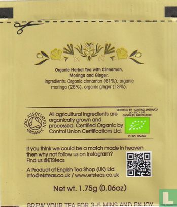 Cinnamon, Moringa & Ginger - Afbeelding 2