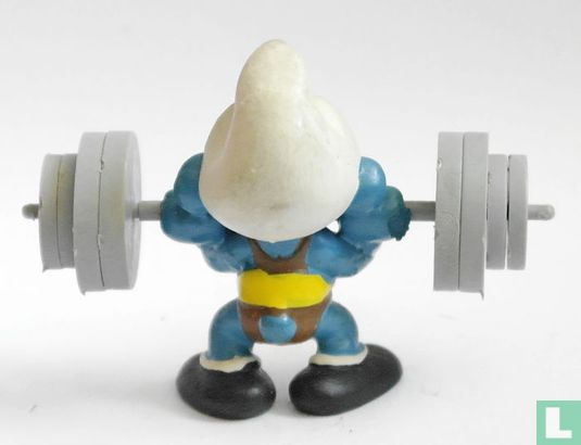 Weightlifter Smurf  - Image 2
