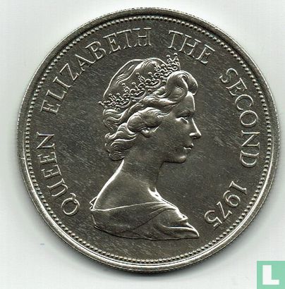 Mauritius 50 rupees 1975 "Mauritius kestrel" - Image 1