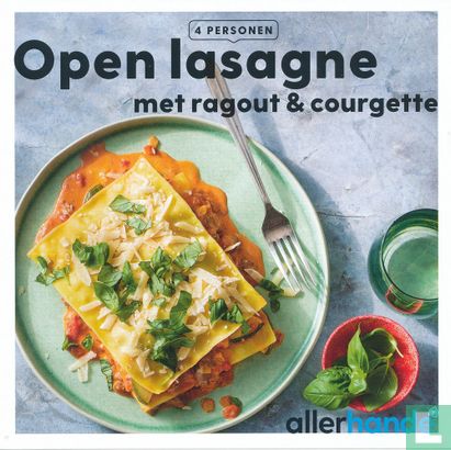 Open lasagne met ragout & courgette - Afbeelding 1