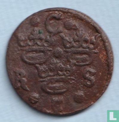 Suède ¼ öre 1638 - Image 2