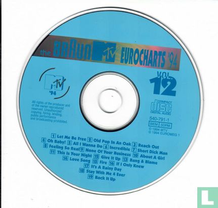 Braun MTV Eurocharts December 1994 - Afbeelding 3