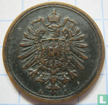 German Empire 1 pfennig 1874 (A) - Image 2