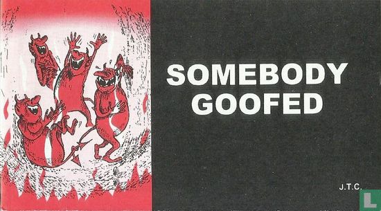 Somebody goofed - Image 1