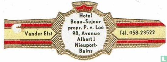 Hotel Beau-Sejour P.v.Lee 98, Avenue Albert I. Nieuport-Bains - Vander Elst - Vander Elst - Bild 1