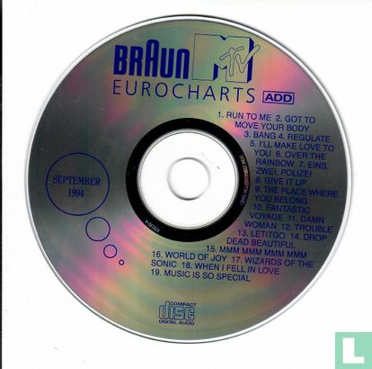 Braun MTV Eurocharts September 1994 - Afbeelding 3