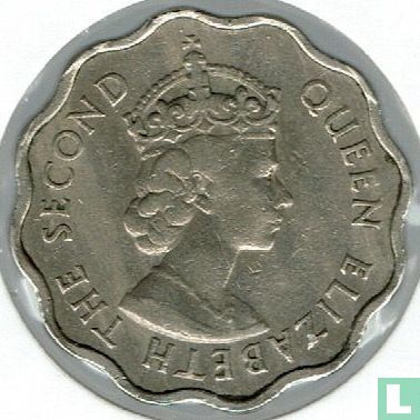 Mauritius 10 cent 1957 - Afbeelding 2