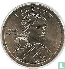 United States 1 dollar 2019 (D) "American Indians in the space program" - Image 1