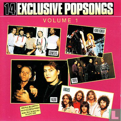 14 Exclusive Popsongs Volume 1 - Afbeelding 1