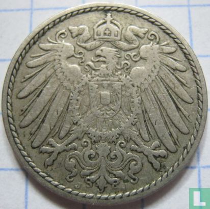 Duitse Rijk 5 pfennig 1902 (J) - Afbeelding 2
