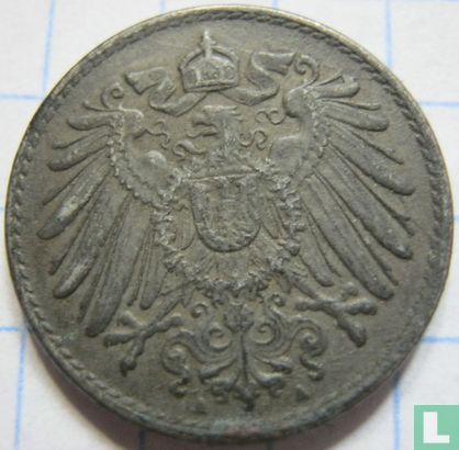 German Empire 5 pfennig 1918 (A) - Image 2