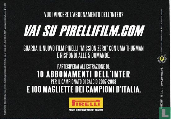 07201 - Pirelli - F.C. Internationale 1908 - Image 2