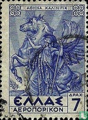 Athene mit Pegasus 