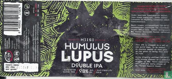 Humulus Lupus - Double IPA  - Afbeelding 1