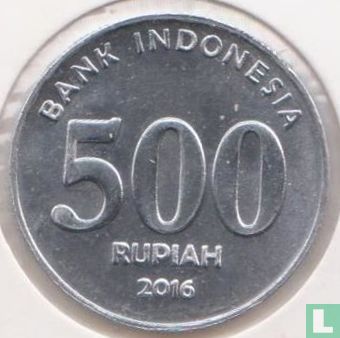Indonésie 500 rupiah  2016 - Image 1