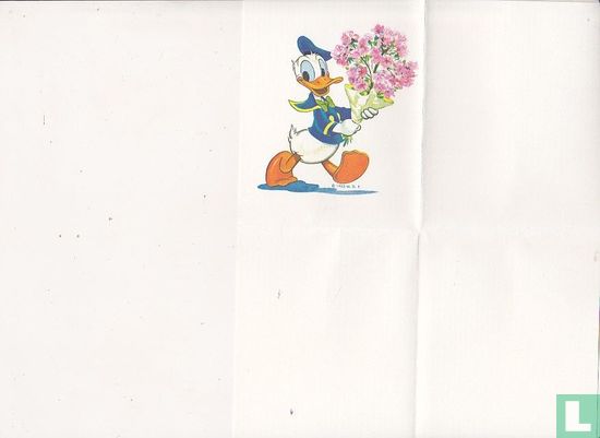 Donald Duck met bloemstuk  - Bild 2