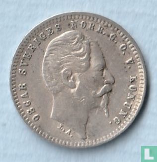 Schweden 25 Öre 1859/7 - Bild 2