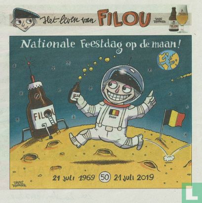 Het leven van Filou - Nationale feestdag op de maan! 