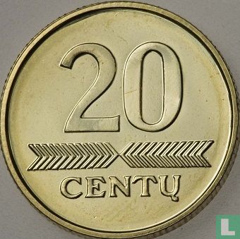 Lithuania 20 centu 2014 - Image 2