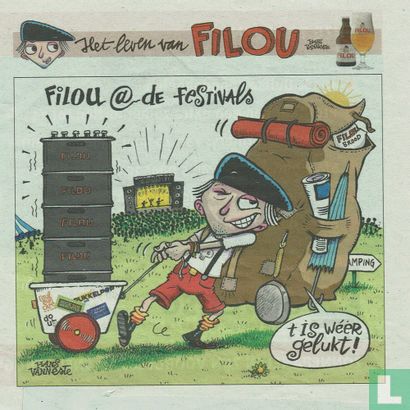 Het leven van Filou - Filou @ de festivals