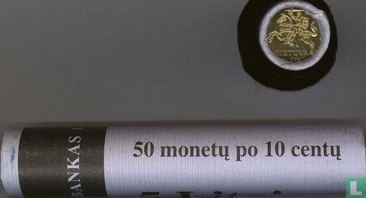 Litouwen 10 centu 1998 (rol) - Afbeelding 3