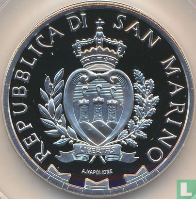 San Marino 10 euro 2019 (PROOF) "350th anniversary of the Death of Rembrandt" - Afbeelding 2