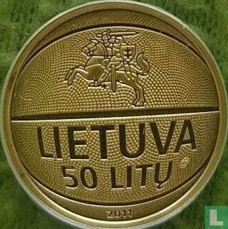 Litouwen 50 litu 2011 (PROOF) "European Basketball Championship" - Afbeelding 1