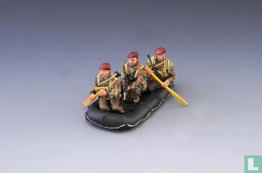Three Paras in a boat