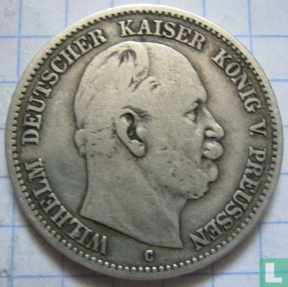 Prussia 2 mark 1876 (C) - Image 2