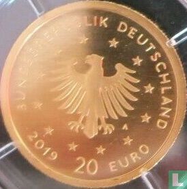 Duitsland 20 euro 2019 (A) "Peregrine falcon" - Afbeelding 1