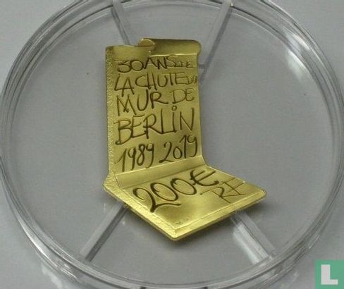 France 200 euro 2019 (PROOF) "30 years Fall of Berlin wall" - Image 1