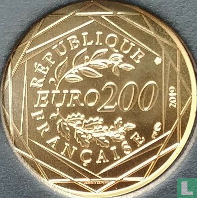 Frankrijk 200 euro 2019 "Historic coin - 10 francs Mathieu" - Afbeelding 1