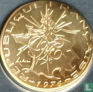 Frankrijk 200 euro 2019 "Historic coin - 10 francs Mathieu" - Afbeelding 2