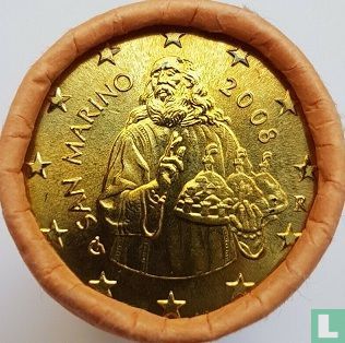 San Marino 20 cent 2008 (rol) - Afbeelding 1