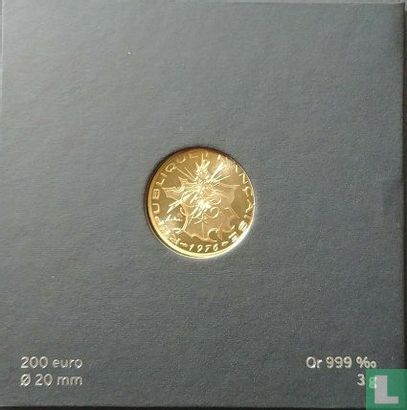 Frankrijk 200 euro 2019 "Historic coin - 10 francs Mathieu" - Afbeelding 3