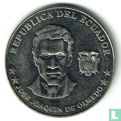 Ecuador 25 centavos 2000 - Afbeelding 2