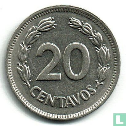 Ecuador 20 centavos 1978 - Afbeelding 2