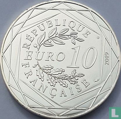 Frankreich 10 Euro 2019 "Piece of French history - Hundred Years War" - Bild 1