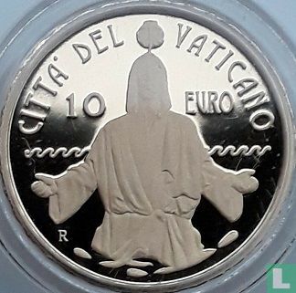 Vatican 10 euro 2019 (PROOF) "Baptism" - Image 2