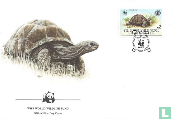 Aldabra-reuzenschildpad 