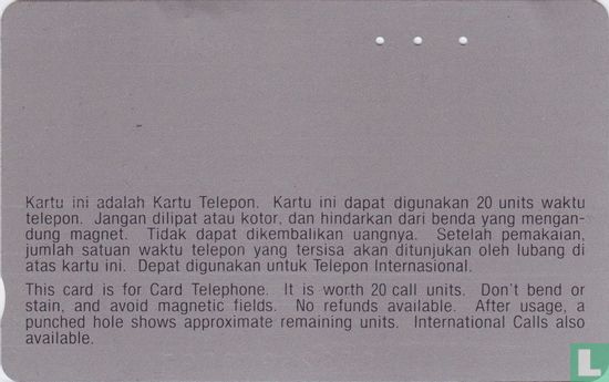 Kartu Telepon 20 unit - Afbeelding 2
