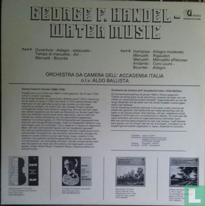 George F. Handel:  Watermusic - Afbeelding 2