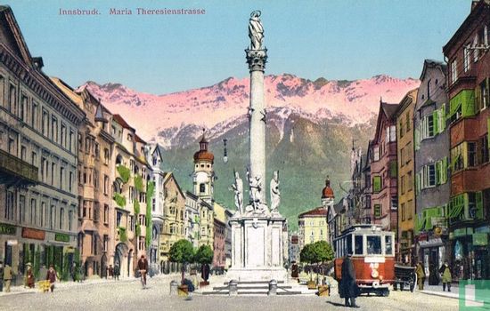 Innsbruck. Maria Theresienstrasse - Afbeelding 1
