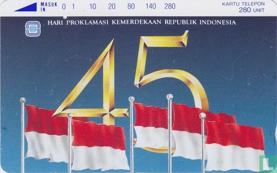 The 45th Independence Day of Indonesia - Afbeelding 1