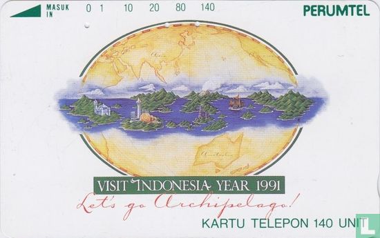 Visit Indonesia Year 1991 - Bild 1