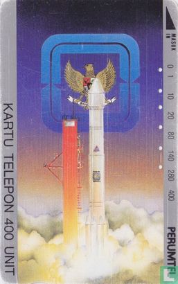 Launching of the Palapa satellite - Bild 1