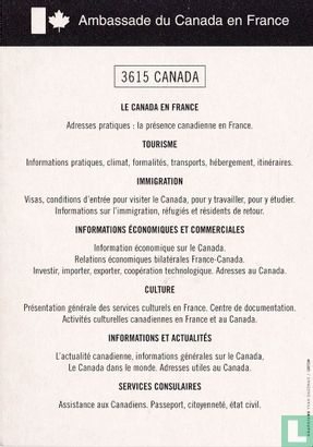 Ambassade du Canada en France - 3615 Canada - Afbeelding 2