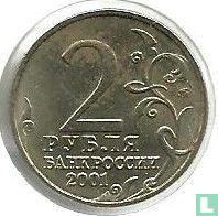 Russia 2 rubles 2001 (CIIMD) "40 years First man in space - Yuri Gagarin" - Image 1
