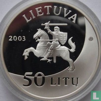 Lituanie 50 litu 2003 (BE) "XXVIII Olympic Games in Athens" - Image 1